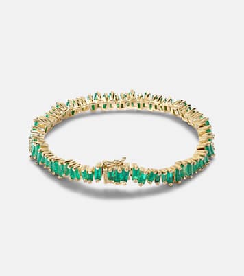 Bracelet en or 18 ct et émeraudes | Suzanne Kalan