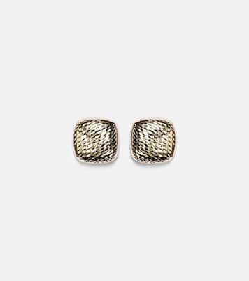 Boucles d'oreilles Bond oversize en or 14 ct | Stone and Strand