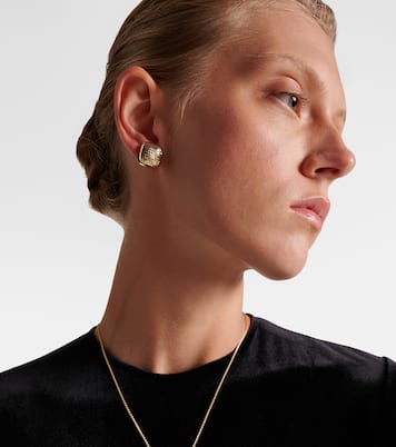 Boucles d'oreilles Bond oversize en or 14 ct | Stone and Strand