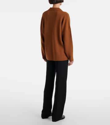 Louise wool and cashmere polo sweater | Fforme