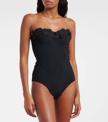 Maillot de bain Everley brodé à fleurs | Zimmermann