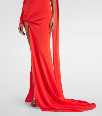 Asymmetric gown | David Koma