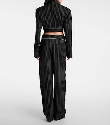 Blazer raccourci en laine | Jean Paul Gaultier