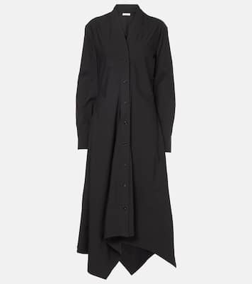 Abito midi in jersey di misto cotone | Ferragamo