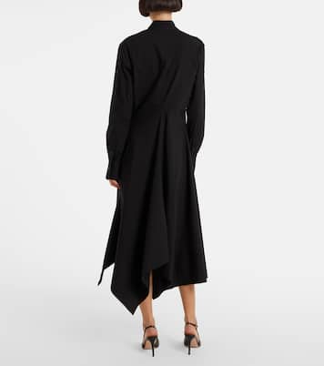Abito midi in jersey di misto cotone | Ferragamo
