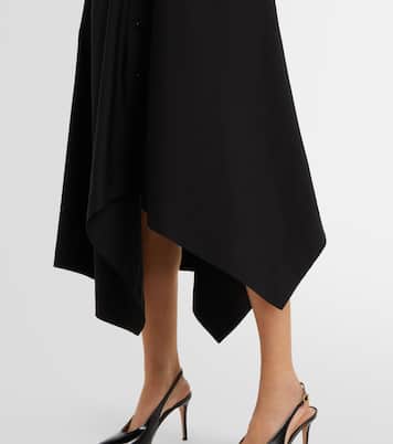 Abito midi in jersey di misto cotone | Ferragamo