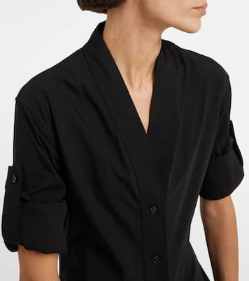 Abito midi in jersey di misto cotone | Ferragamo