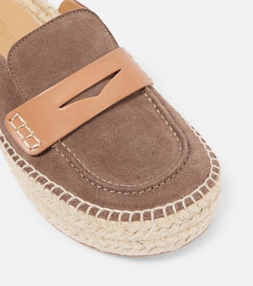 Mules espadrilles en daim | JW Anderson