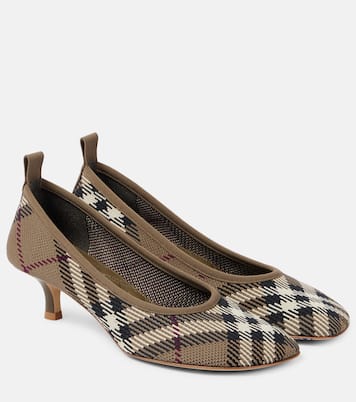 Burberry Check jacquard pumps | Burberry