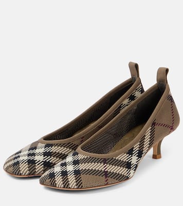 Burberry Check jacquard pumps | Burberry