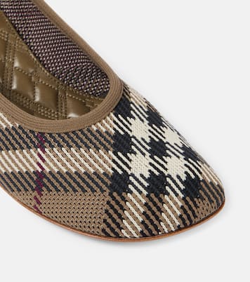 Burberry Check jacquard pumps | Burberry