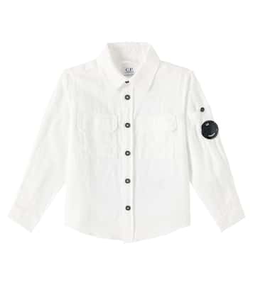 Camicia Lens in lino | C.P. Company Kids