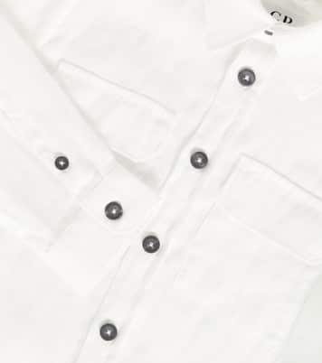 Camicia Lens in lino | C.P. Company Kids
