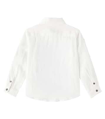 Camicia Lens in lino | C.P. Company Kids
