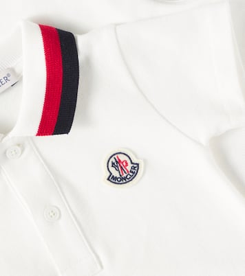 Baby - Jumpsuit corta in misto cotone | Moncler Enfant