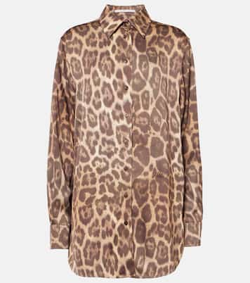 Camicia con stampa leopardata | Stella McCartney