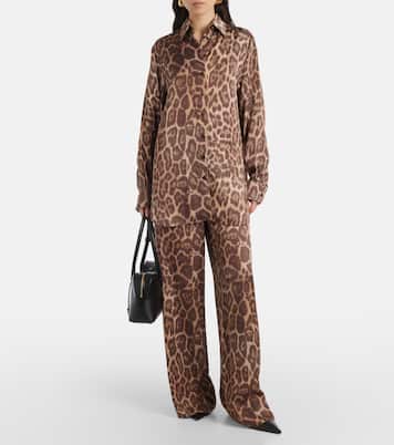 Camicia con stampa leopardata | Stella McCartney