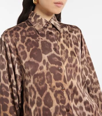 Camicia con stampa leopardata | Stella McCartney