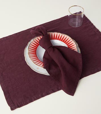 Set de 2 sets de table en lin | Once Milano