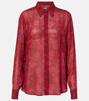 Camisa en jacquard floral | Dries Van Noten