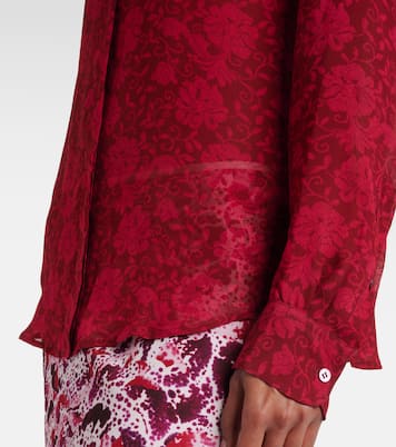 Camisa en jacquard floral | Dries Van Noten