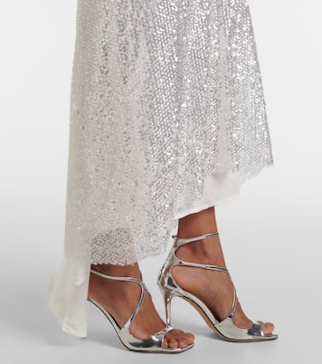 Abito sottoveste con paillettes | Jacques Wei
