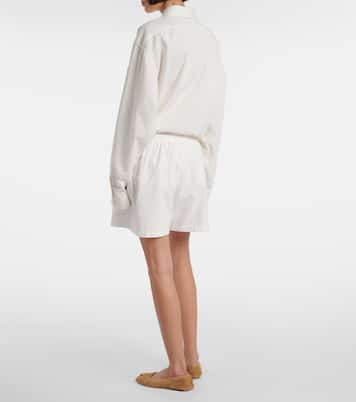 Gunty cotton shorts | The Row