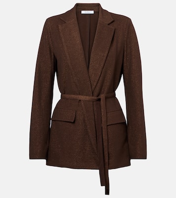 Blazer Uberta in jacquard di misto cotone | Max Mara