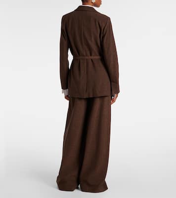 Blazer Uberta in jacquard di misto cotone | Max Mara