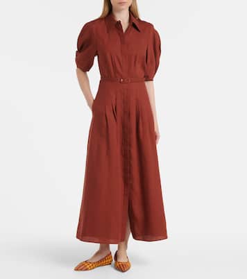 Hemdblusenkleid Maude aus Leinen | Gabriela Hearst