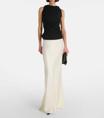 Jupe longue à taille haute | Victoria Beckham