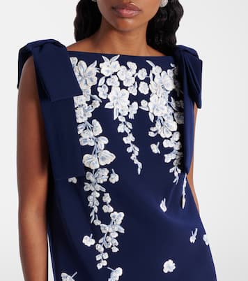 Besticktes Etuikleid | Carolina Herrera