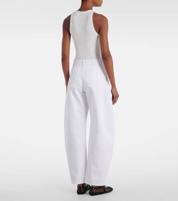 Mid-Rise Barrel Jeans  | Alaïa