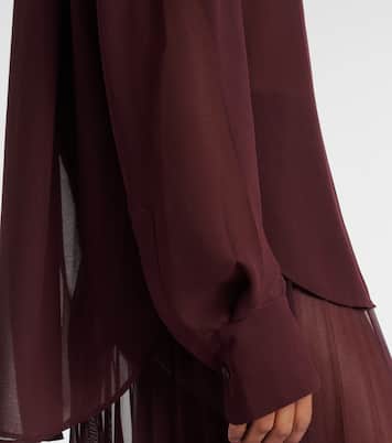 Hemd Peri aus Georgette | The Frankie Shop