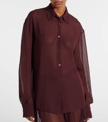 Hemd Peri aus Georgette | The Frankie Shop