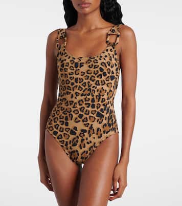Izzy leopard-print swimsuit | Karla Colletto