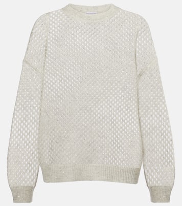 Pullover in maglia a coste | Brunello Cucinelli