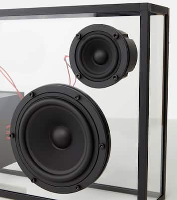 Transparent glass speaker | Transparent