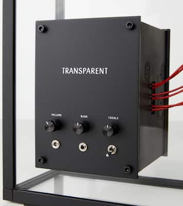 Transparent glass speaker | Transparent