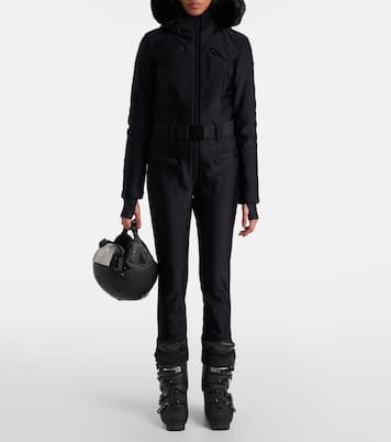 Glisser faux fur-trimmed ski jumpsuit | Goldbergh