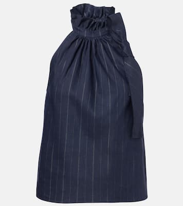 Modern Sophistication linen-blend top | Dorothee Schumacher