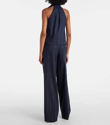 Modern Sophistication linen-blend top | Dorothee Schumacher
