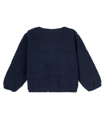 Faux fur polo sweater | Tinycottons