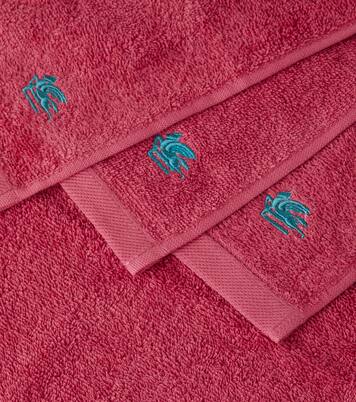 Set Giano aus vier Gästehandtüchern und Korb | Etro