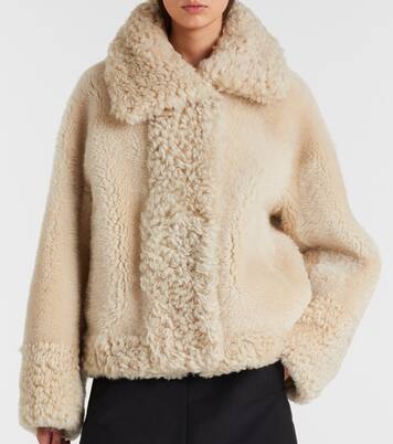 Gobain shearling down jacket | Moncler