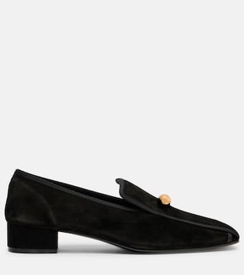 Showtime suede loafer pumps | Herbert Levine
