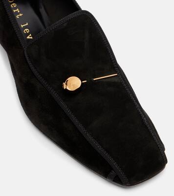 Showtime suede loafer pumps | Herbert Levine