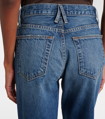 Kendra faded straight jeans | Slvrlake