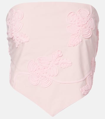 Top bustier en coton | Rotate