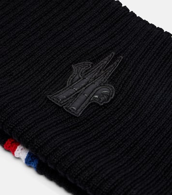 Cinta para el pelo acanalada de lana virgen | Moncler